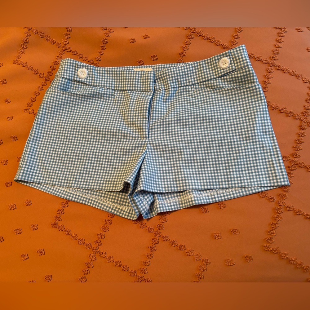 Pins & Needles Blue and White Gingham Shorts